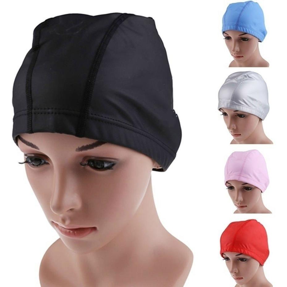 Swim Hat Silicone - قبعة سباحة سيليكون للبالغين مقاومة للماء