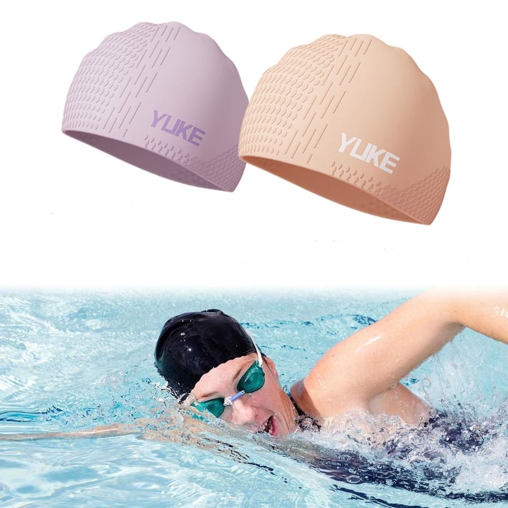 قبعة سباحة بلون واحد، قبعة سبا - مراجعة Swim Hat Silicone وسعره