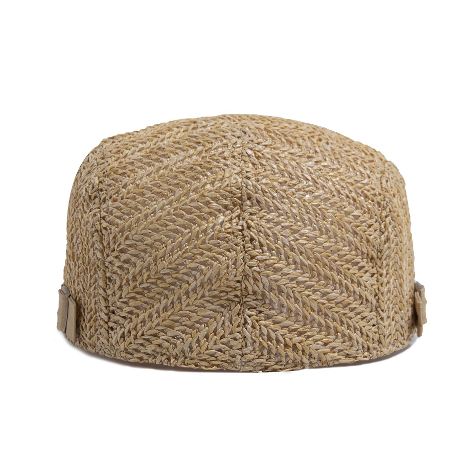 قبعة مسطحة بأسلوب القش للرجال  - مراجعة Newsboy Cap Ivy وسعره