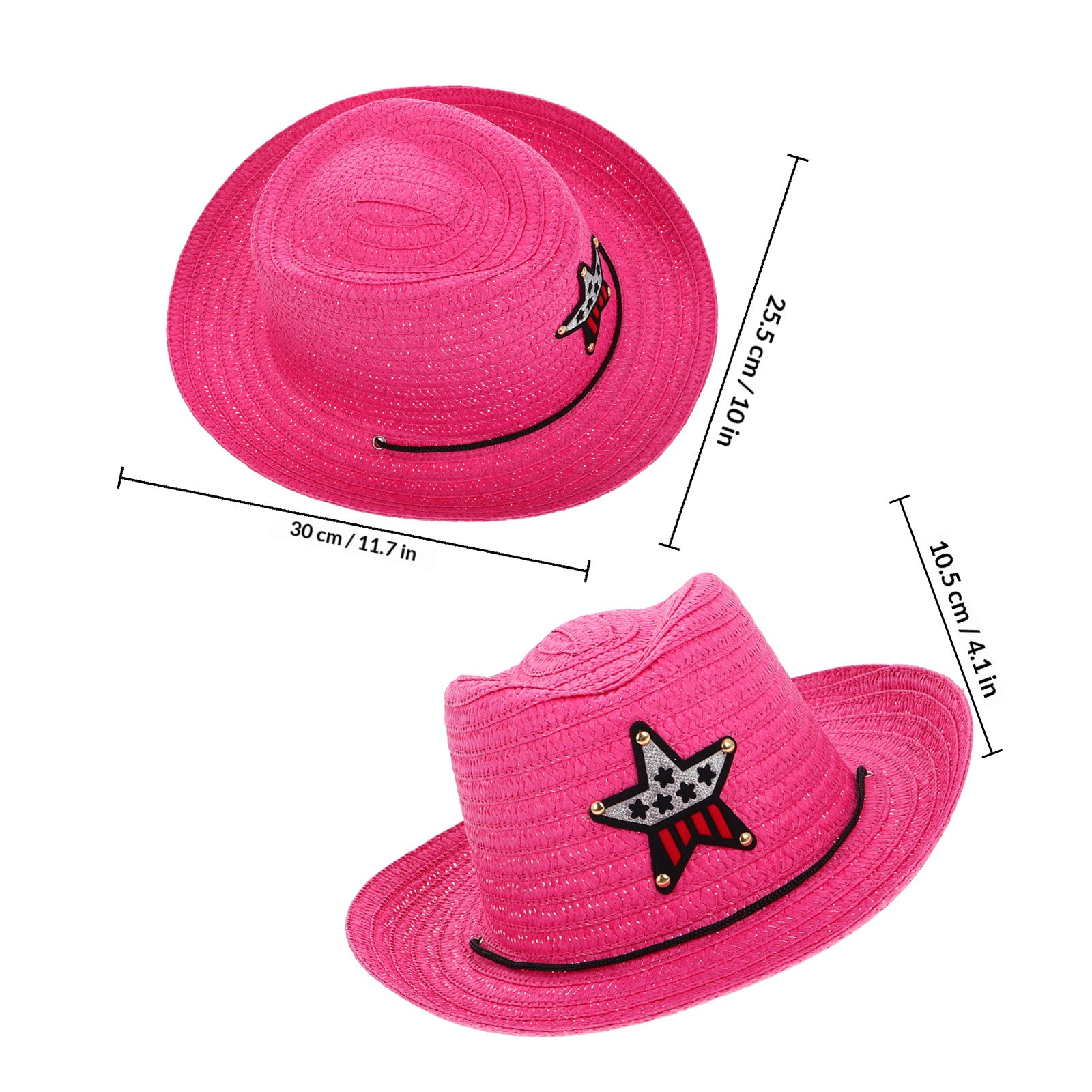 قبعة رعاة البقر للأطفال بأسلوب - مراجعة Cowboy Hat Straw وسعره