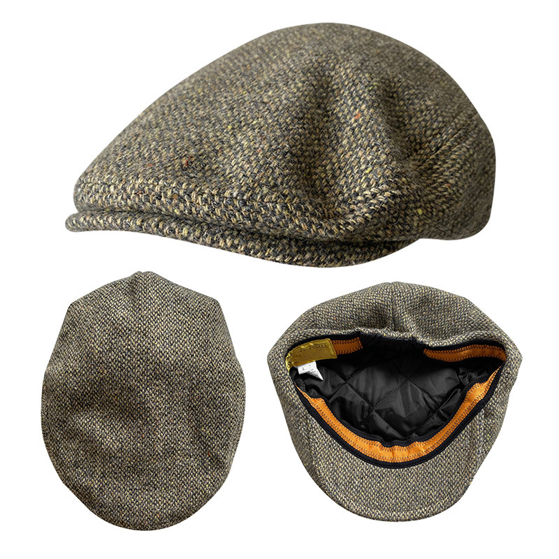 جديد الصوف قبعة مسطحة الرجال ج - مراجعة Newsboy Cap Ivy وسعره