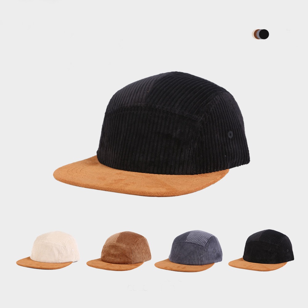 قبعة بيسبول ذات حافة مسطحة متع - مراجعة Corduroy Cap 5 Panel وسعره